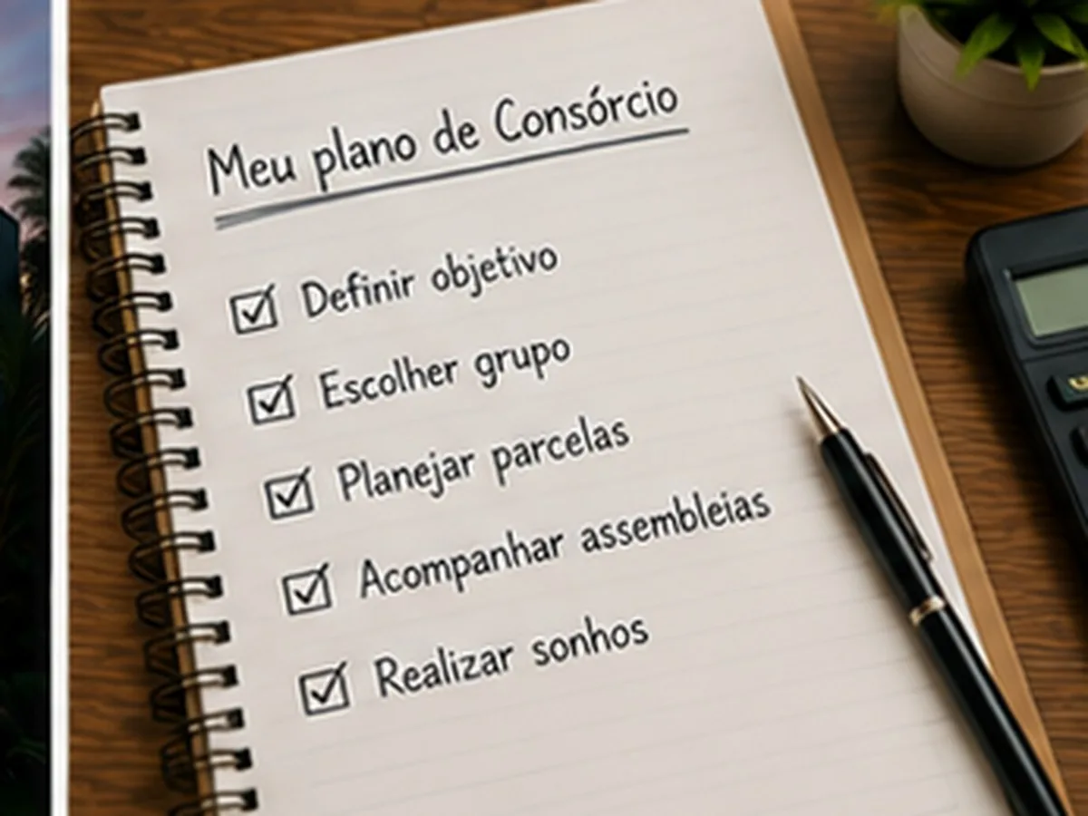 Planejamento do objetivo: Consórcio de Faculdade, em Cascavel no Paraná